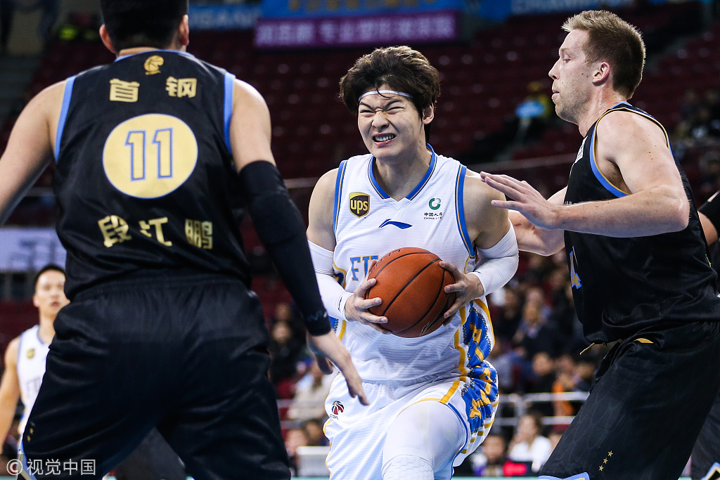 魔术绝杀福建队，王哲林统治全场